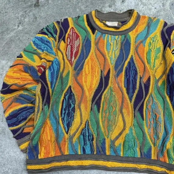 Vintage Coogi Australia Mercerised Cotton Knit Sweater